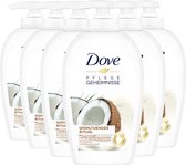 Dove - Liquid Soap With Coconut Oil And Almond Milk Restoring Ritual (Hand Wash) 6X 250 ML VOORDEELVERPAKKING