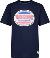 Vingino T-shirt-Hon Jongens T-shirt - Dark Blue - Maat 140