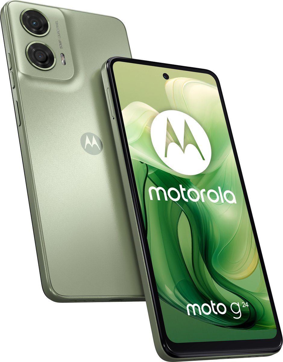 Motorola Moto G24 - Ice Green - 128GB
