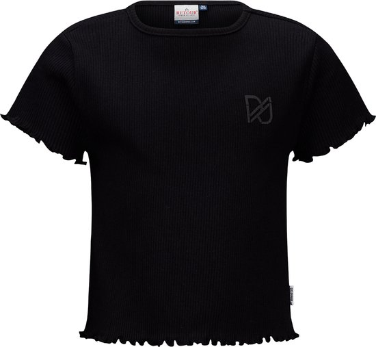 Retour jeans Kathy Meisjes T-shirt - black - Maat 5