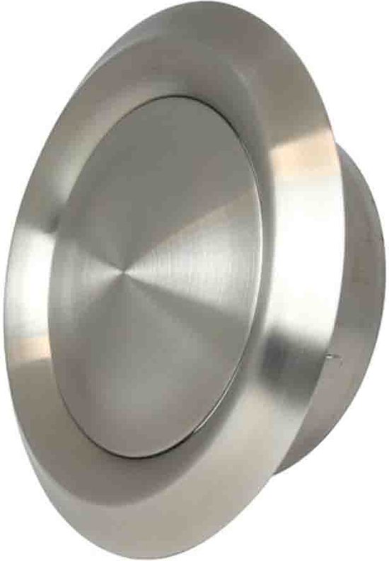 Soupape de ventilation soufflage/évacuation DEC inox avec ressorts de serrage Ø 100 mm - DVI100