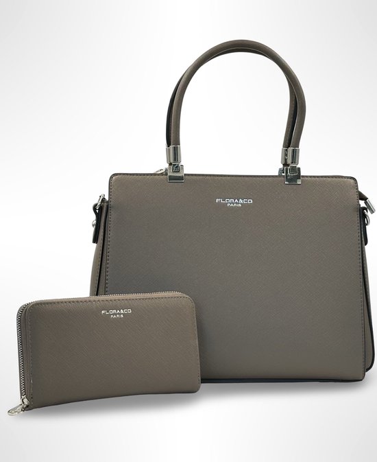 Sac a main flora & co noir sale