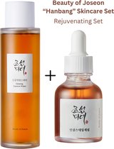 Beauty of Joseon Ginseng - Set de soins de la peau - Set de Soin du visage - Tonique pour le visage Water Essence de ginseng + Sérum pour le visage Sérum réparateur revivifiant au ginseng - Set de ginseng rajeunissant anti-âge