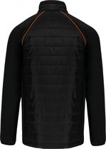 Jas Unisex 4XL WK. Designed To Work Lange mouw Black / Orange 100% Polyester