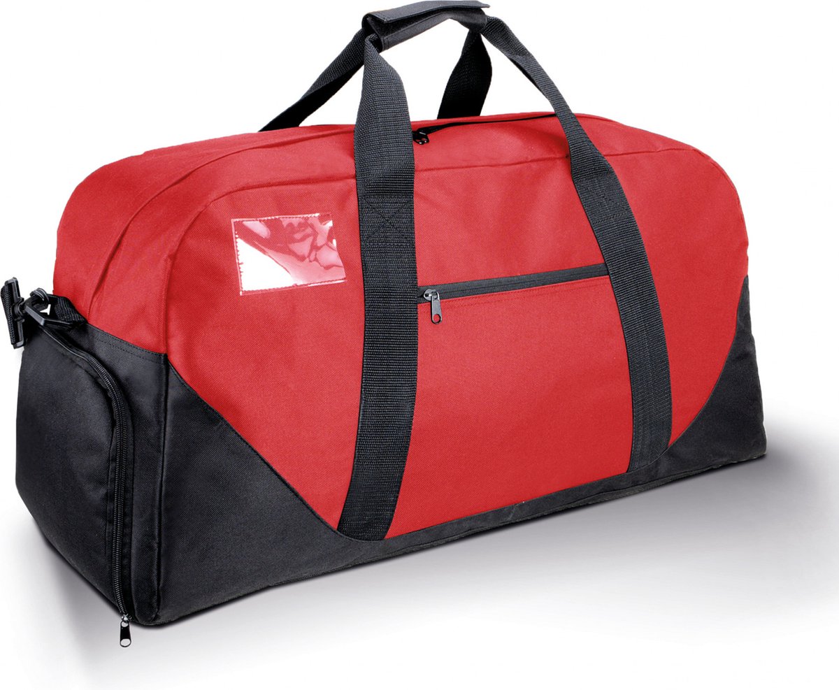 Tas One Size WK. Designed To Work Red / Black 100% Polyester
