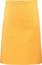 Schort/Tuniek/Werkblouse Unisex One Size Premier Sunflower 65% Polyester, 35% Katoen