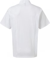 Schort/Tuniek/Werkblouse Unisex XL Premier Lange mouw White 65% Polyester, 35% Katoen