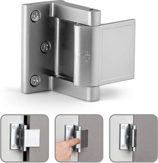 Merriway BH06852 (2 stuks) Gate scharnieren Heavy Duty haak en