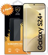 2-Pack Samsung Galaxy S24 Plus (S24+) Screenprotectors - MobyDefend Case-Friendly Screensavers - Gehard Glas - Glasplaatjes Geschikt Voor Samsung Galaxy S24 Plus (S24+)