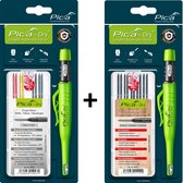 Pica Marker Pica Dry Longlife Crayon automatique Vorteils Box ( 3097 ) + 18 Ersatz Mine