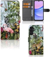 Telefoonhoesje met Pasjes geschikt voor Geschikt voor Samsung Galaxy A15 Jungle
