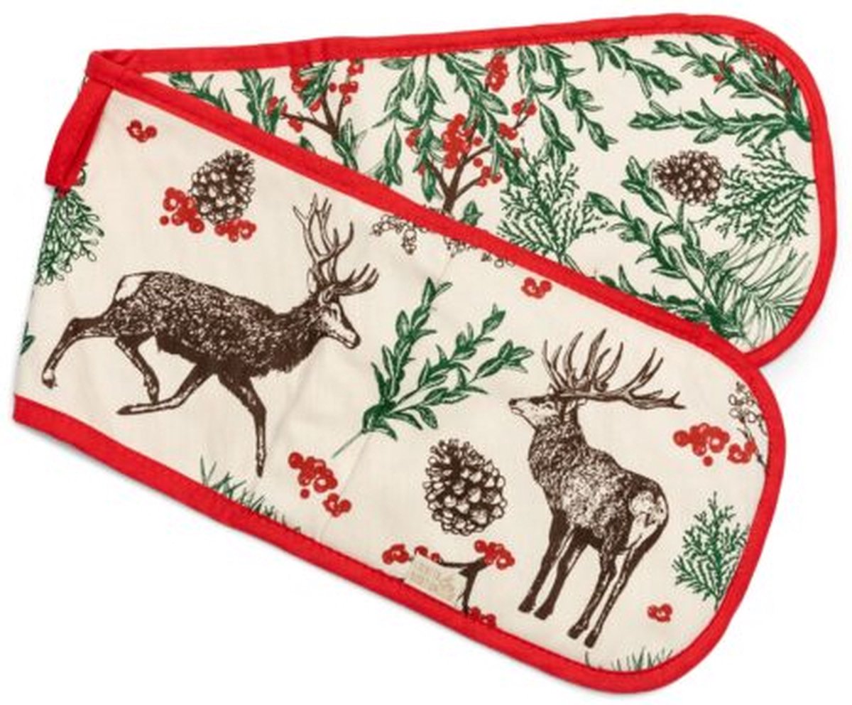 Ovenwanten Kerst Rendier - Cherith Harrison UK