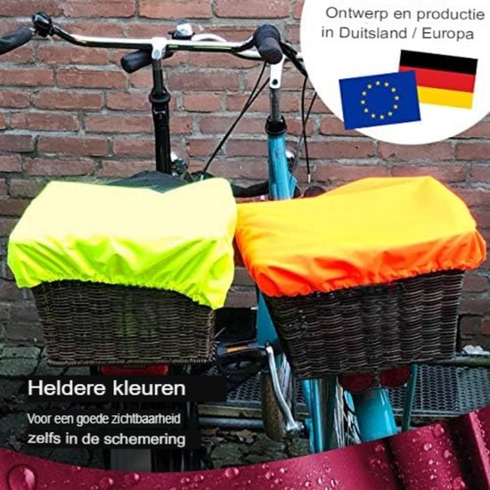 Fietskrat Afdekhoes - Zwart van Fietsparadijs.com — afbeelding 3