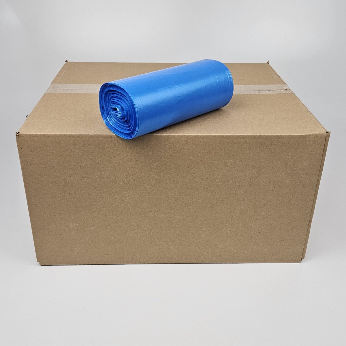 Goedkoopste Blauwe Vuilniszakken | 100 Zakken | 120 Liter | HDPE | 70cm x 110cm - (Grote 120 Liter Vuilniszakken Huishoudartikelen