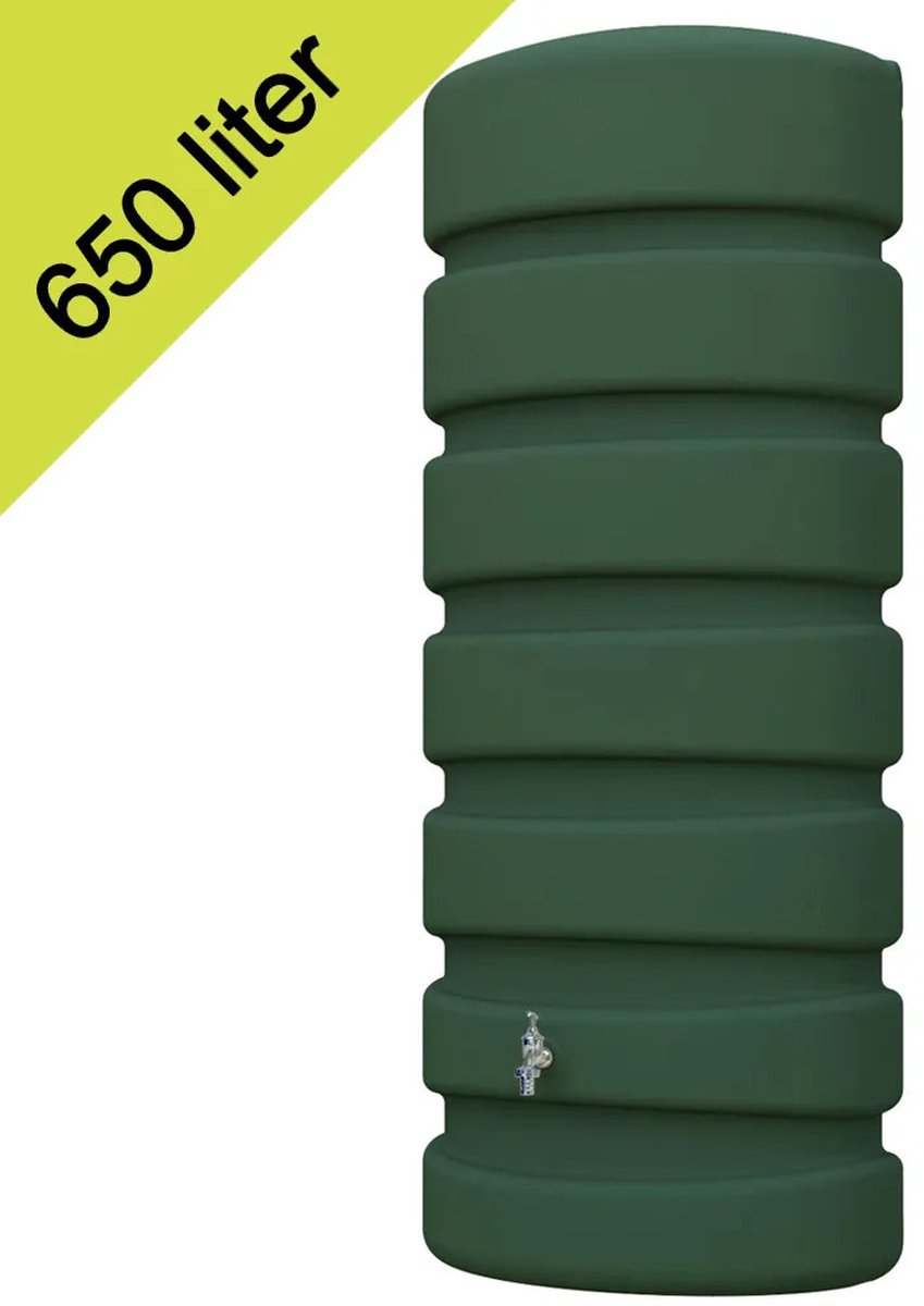 Garantia Classico Tuinreservoir 650 liter donkergroen