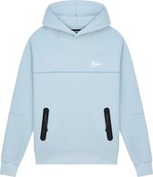 Malelions sport counter hoodie in de kleur blauw.