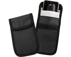 SBG Faraday Bag - Universeel Blokkerende Telefoonzak - RFID Blokkeertas voor Telefoons - Pouch voor Autosleutels - Signaal Blokkerende Zak - Zwart