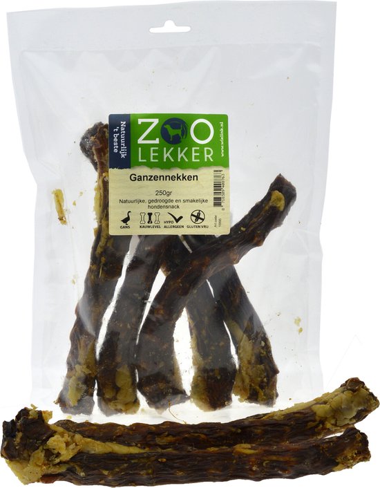 Zoolekker Ganzennekken 250 gram