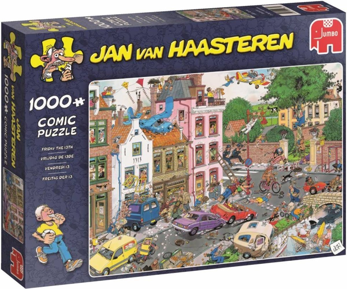 Jan van Haasteren Vrijdag de 13e puzzel - 1000 stukjes - Jan van Haasteren