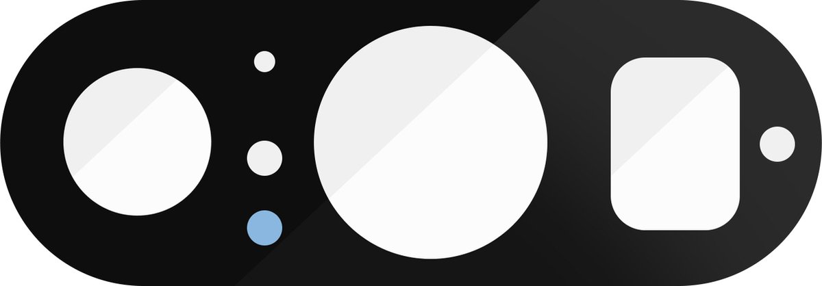 Avizar Achteruitrijcameralens Geschikt voor Google Pixel 8 Pro, 100% compatibel, Zwart