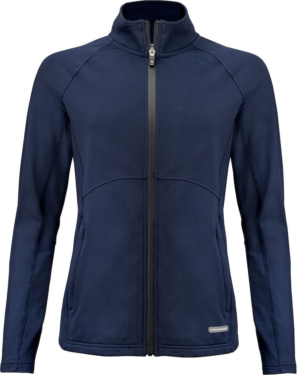 Cutter & Buck Adapt FZ Jacket Dames 358421 Dark 38 Blauw