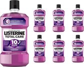 Listerine - Bain de bouche Total Care - Menthe Clean - 6x 250 ml - Pack économique