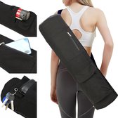 Sac Pour Tapis De Yoga Femme CHICNET - Compartiment Humide Étanche Et Poche à Bouteille - Bandoulière Réglable