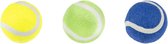 Flamingo Smash - Speelgoed Honden - Hs Tennisbal Smash 3 Kleuren + Squeaker 5cm 3 Stuks - 3st