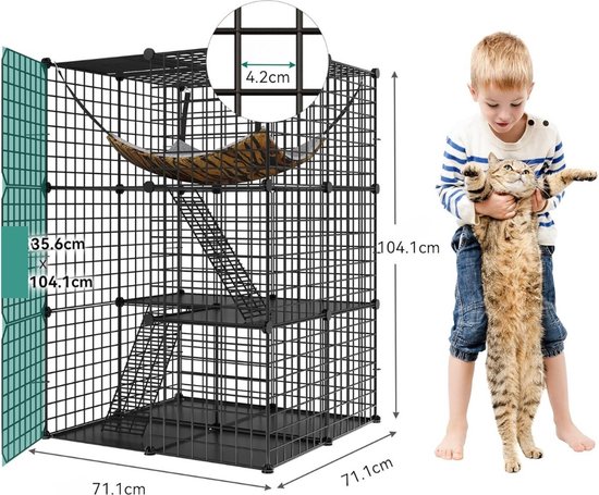 Kattenkooi - Kattenkennel Catio Buiten Kattenverblijf, Doe-Het-Zelf