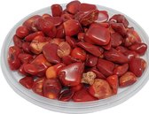 Rood Koraal edelstenen ca. 100 gr. - ca. 8 – 12 mm trommelstenen