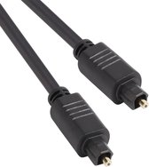 Digitale optische Toslink audio kabel - 4mm / zwart - 1.5 meter