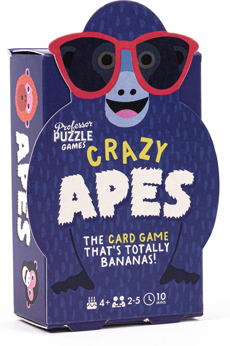 Crazy Apes - Kaartspel - Engelstalig - Professor Puzzle