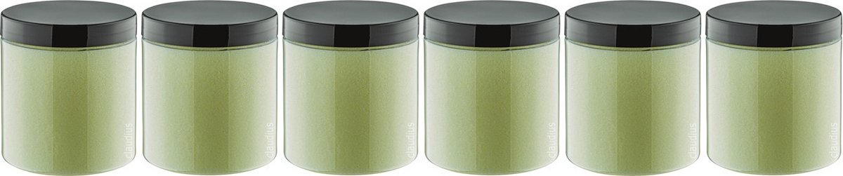 Goedkoopste Scrubzout Zen Moment 300 gram - Pot met zwarte deksel - set van 6 stuks - Hydraterende Lichaamsscrub