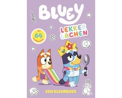 foto van Bluey kleurboek, bijvoorbeeld Lekker lachen