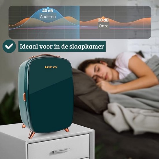 Skincare Beauty Fridge – Mini Koelkast – Minibar – 6 Liter – Slaapkamer – Stijlvol – Mint van Thuys — afbeelding 4
