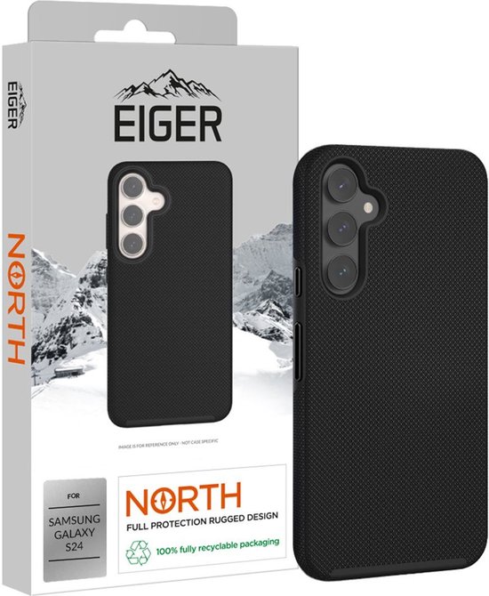 Coque Eiger North Samsung Galaxy S24 - noir