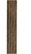 Akoestisch wandpaneel - wandpaneel - akoestische panelen - akoestische wanddecoratie - Woodpanel - Akupanel - Lattenwand - Eiken - 280 x 60 cm