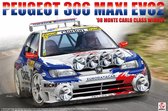 1:24 Beemax 24026 Peugeot 306 Maxi EVO2 - 1998 Monte Carlo Rally Class Winner Plastic Modelbouwpakket