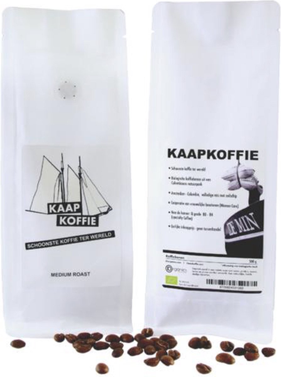 Kaap Koffiebonen medium roast 500 gram