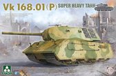 1:35 Takom 2158 VK.168.01 (P) Super Heavy Tank Plastic Modelbouwpakket