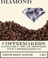 Diamond freshbrew koffie - 8x1000 gram - voordeelverpakking