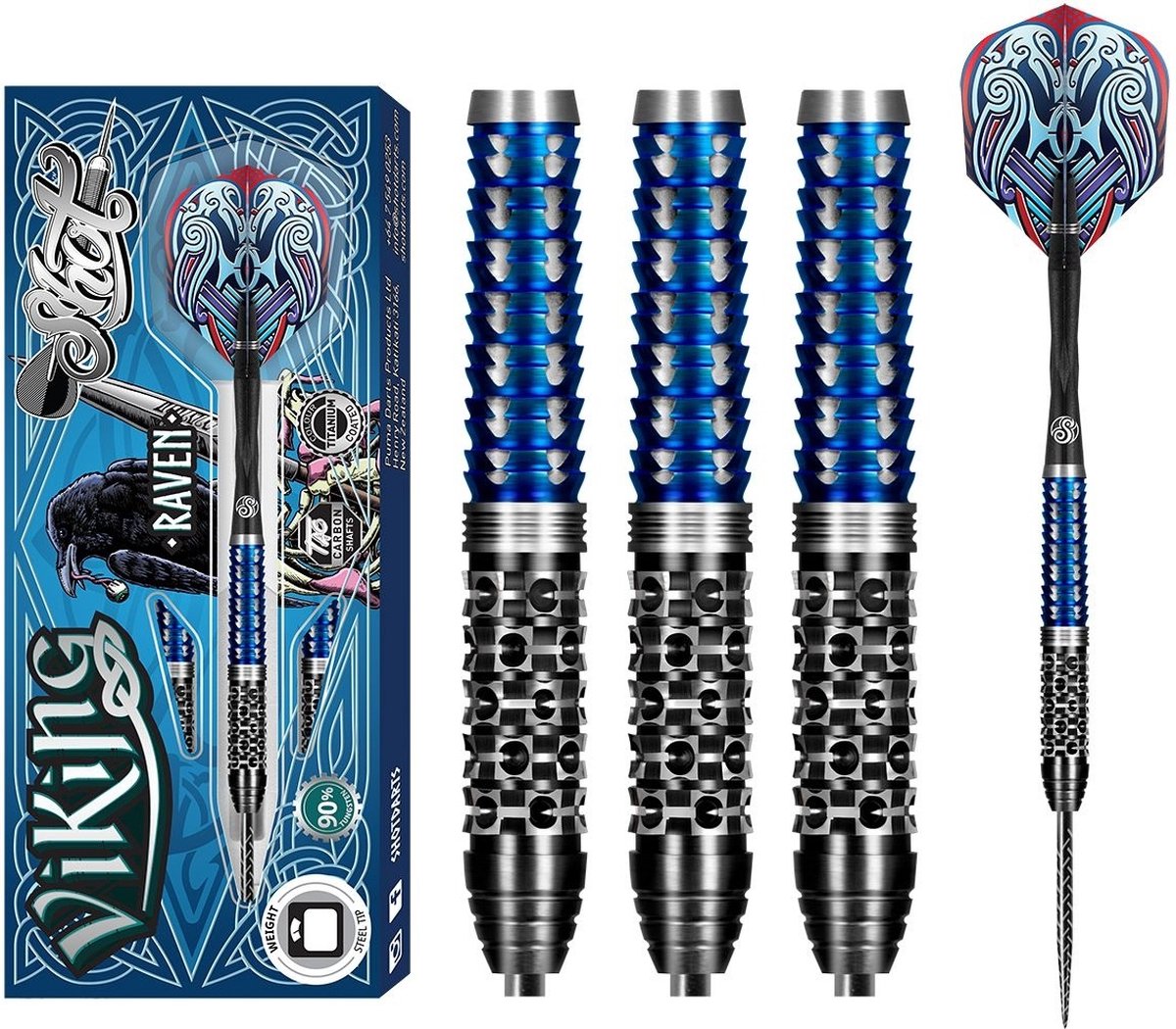 Shot Viking Raven 90% - Dartpijlen 25 Gram