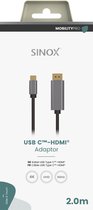MOBILITY PRO - Aansluitkabel USB-C naar HDMI 1.8 mtr.