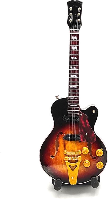 miniatuur gitaar Elvis presley 15cm Miniture- Guitar-Mini -Guitar- Collectables-decoratie -gitaar-Gift--Kado- miniatuur- instrument-Cadeau-verjaardag