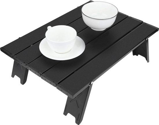 Outdoor Vrijetijdstafel Draagbare Aluminium Barbecue Tent Theetafel Ultralicht Bureau met Campingtafel voor Salontafel Zwart Picknicktafels camping table van OutDoor — afbeelding 5