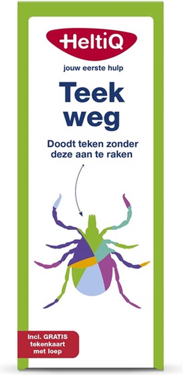 HeltiQ Teek weg- 4 x 1 stuks voordeelverpakking