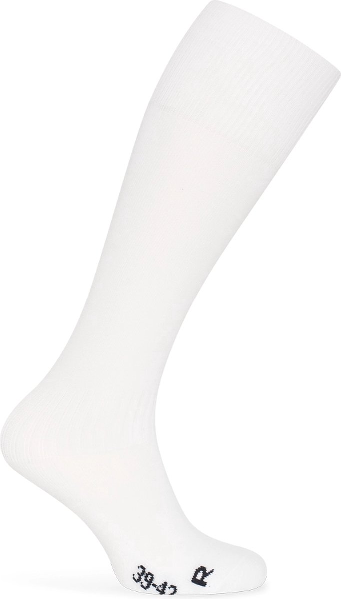 Witte voetbalsokken - sportsokken - maat 39/42 - sokken voor training - wit