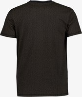 Unsigned heren T-shirt zwart met print - Maat S