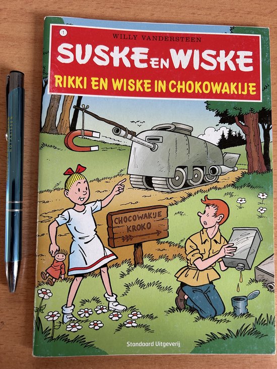 Suske en Wiske 01 Rikki en Wiske in Chokowakije a-5 serie