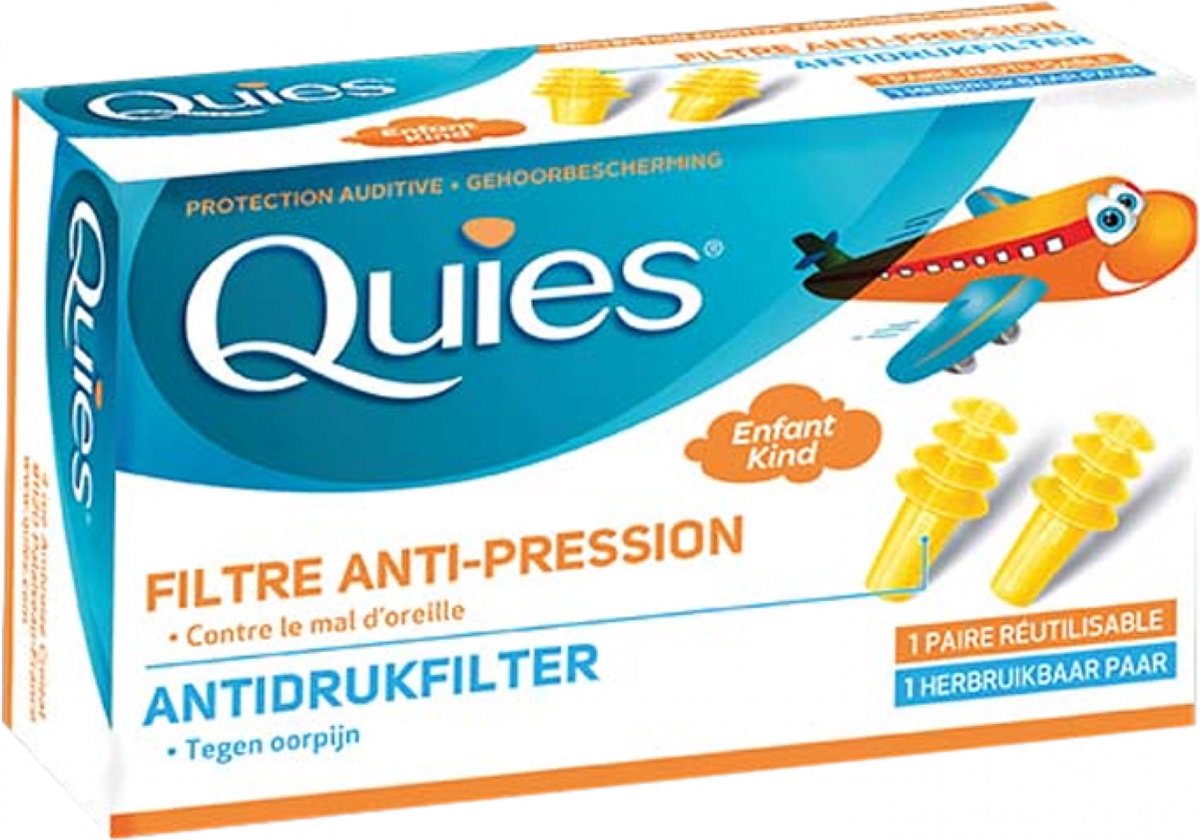 Goedkoopste Quies Speciale Kindervliegtuigen Gehoorbescherming 1 Paar
